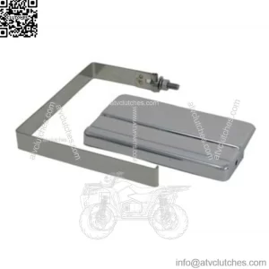 Chrome Battery Top Cover and Strap Kit 1970-78 Harley FX XLCH Kick Start Models (For: Harley-Davidson)