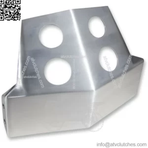 Speed Merchant Front Frame Skid Plate Brushed Aluminum Harley Dyna FXD 99-05 (For: Harley-Davidson)
