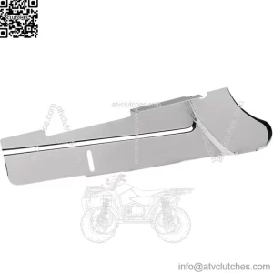 Drag Specialties Chrome Rear Lower Belt Guard Cover Trim Harley 1991-99 Dyna (For: Harley-Davidson)
