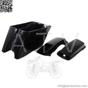 V-Twin Raw Plastic Stretched Saddlebag Lid Set Harley Touring Bagger 1998-2013 (For: Harley-Davidson)