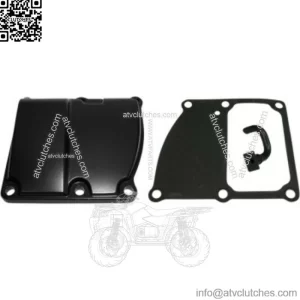 Drag Specialties Black Transmission Top Cover Replacement Harley 17-21 M-Eight (For: Harley-Davidson)