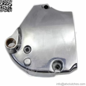 Polished Sprocket Cover Kickstart And Electric Harley Ironhead Sportster 1971-76 (For: Harley-Davidson)