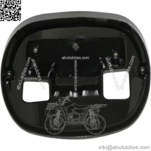 Custom Dynamics Black Taillight Light Base Plate Bezel Harley Dyna Softail XL (For: Harley-Davidson)