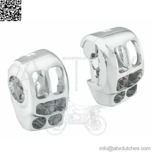 Chrome Switch Housing Kit Left Right Housings 2014-2020 Harley Touring Bagger (For: Harley-Davidson)