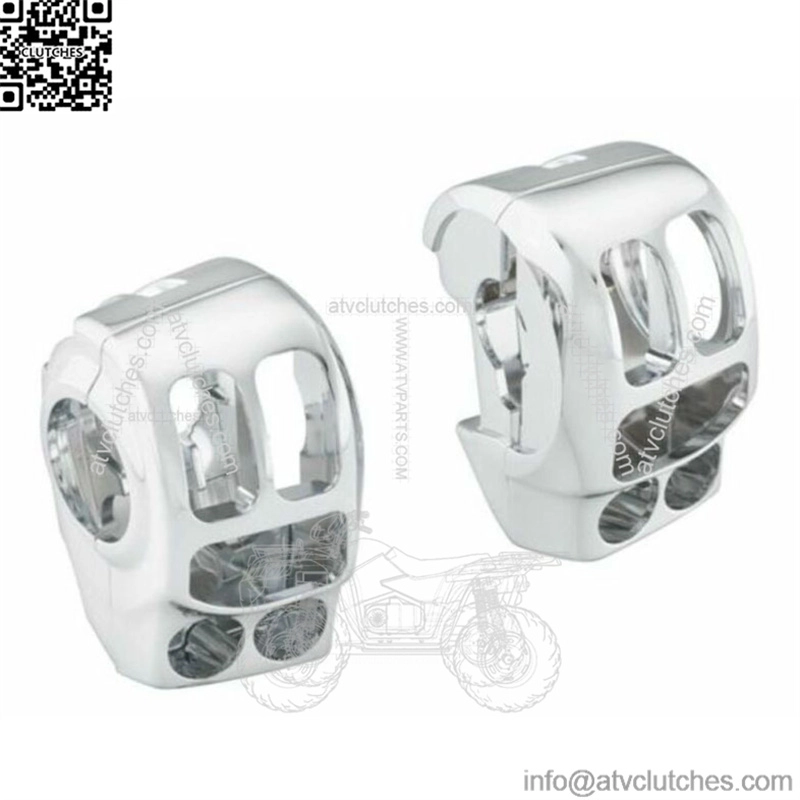Chrome Switch Housing Kit Left Right Housings 2014-2020 Harley Touring Bagger (For: Harley-Davidson)