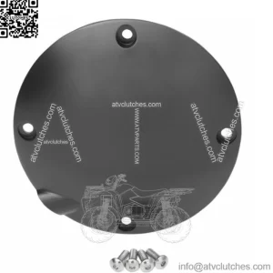 Drag Specialties Black Cast Domed Primary Derby Cover 94-03 Harley Sportster XL (For: Harley-Davidson)