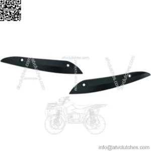 Kuryakyn Gloss Black Side Trim Accent Windshield Fairing Harley Road Glide FLTR (For: Harley-Davidson)
