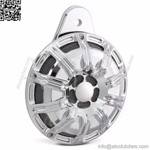 Arlen Ness Chrome 10 Gauge Billet Machined Cut Horn Cover Harley 95-2017 Models (For: Harley-Davidson)