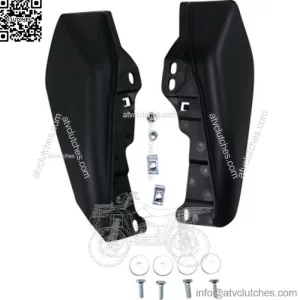Drag Specialties Frame Mounted Heat Deflectors OE 58002-09A Harley 09-16 Touring (For: Harley-Davidson)