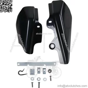 Drag Specialties Frame Mounted Heat Deflectors OE 58022-07A Harley 01-08 Touring (For: Harley-Davidson)