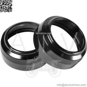 Performance Machine Black Billet Fork Dust Caps Covers 49mm Harley Softail Dyna (For: Harley-Davidson)