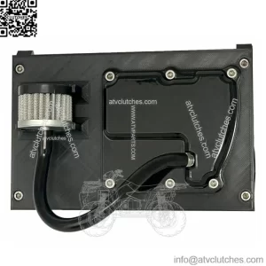 Trask Black Vented Trans Transmission Top Cover 17+ Harley Touring Trike Softail (For: Harley-Davidson)