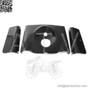 Smooth Gloss Black Front Fork Tin Covers Kit Heritage Fatboy Harley Softail FLST (For: Harley-Davidson)