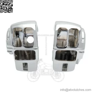 Chrome Handlebar Switch Housing Hand Control Kit 08-2013 Harley Touring Dresser (For: Harley-Davidson)