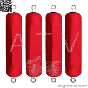 RED Shock Covers POLARIS Ranger 400 500 800 EFI XP EV RZR 570 800 900 ACE