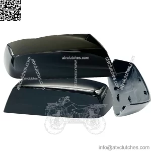 For Mirror Cap Glossy Black 2014 - 2019 SILVERADO SIERRA Pair 22919758 22919757 (For: More than one vehicle)