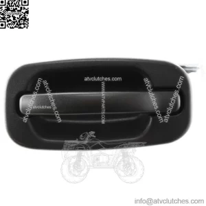 Door Handle For 2000-2006 Chevy Silverado 1500 Rear Left Outer Textured Black (For: More than one vehicle)