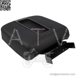 Black Center Console Armrest Lid Fit For 07-14 Tahoe Silverado GMC Yukon Sierra (For: More than one vehicle)