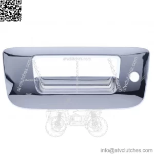 For Chrome Tailgate Handle Bezel with Keyhole 07 - 14 Silverado Sierra 1500 2500 (For: More than one vehicle)