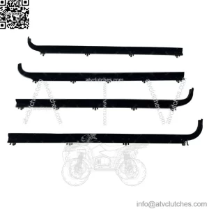 Inner & Outer Window Sweep Felts Seals Weatherstrip for 87-97 Ford F150 Truck (For: Ford F-150)