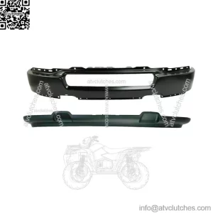 Front Bumper Primed Steel + Lower Valance For 2004-2005 Ford F-150 RWD (For: Ford F-150)