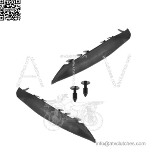 Windshield Wiper Cowl End Weatherstrip Rubber Seal Kit for Ford F150 Mark LT
