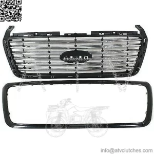Grille For 2006-2008 Ford F-150 Black Shell w/ Chrome Insert Plastic (For: Ford F-150)