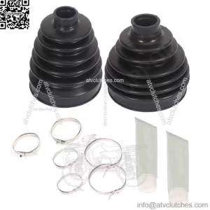 Pair Outer and Inner CV Axle Boot Kit Front For 2007  Silverado 1500 (For: More than one vehicle)
