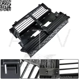 Front Bumper Grille Radiator Shutter W/O Motor For 2013-2016 Ford Fusion 2.0L