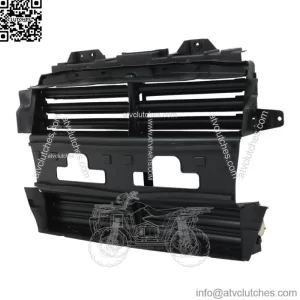 Engine Radiator Grille Shutter W/ Motor Front For 2013-2018 2019 Ford Explorer