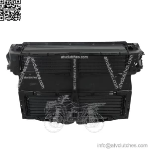 Radiator Support Grille Grill Air Shutter For 2020 2021 2022 2023 Ford Escape