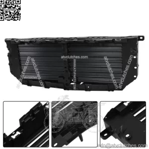 Radiator Shutter Assembly With Motor 601-566 For 2021-2022 Ford F-150 ML3Z8475C