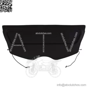 Rear Trunk Cargo Cover Protector for 2013-2017 Nissan Leaf 79910-3NL1B Black