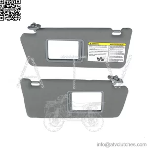 For 2005-2015 Toyota Tacoma Sun Visor Left Driver With Right Passenger Side Gray