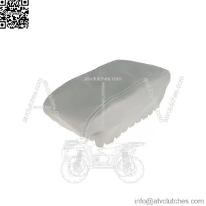 Center Console Lid Armrest Cover Protector For Jeep Grand Cherokee 11-19 Gray