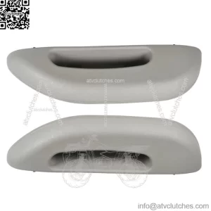 Front Left+Right Pair Inner Door Armrest Handle Cover For Chevy GMC 96 1997-2002