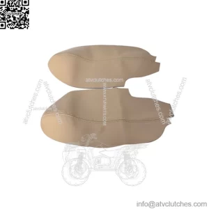 2*Beige Door Panel Armrest Leather Synthetic Cover For Acura TSX 2009-2013 2014