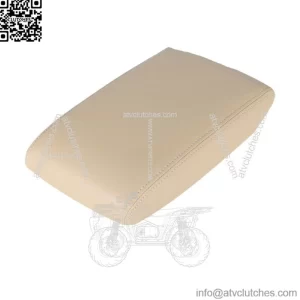 Beige Front Console Armrest lid Cover W/ Hardware For 2008-13 Toyota Highlander