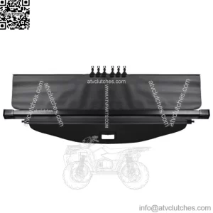 Black Retractable Cargo Cover Trunk Shield Privacy Shade For 18-20 Chevy Equinox