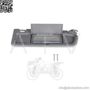 Passengers Side Sun Visor Plastic Fit For 2006-2011 Honda Civic 83230-SNA-A01ZA