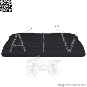 Fit For Honda 2015-18 19 Non Retractable Cargo Cover Shield Shade Tonneau Black