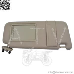 Sun Visor W/O Vanity Light  Right Beige For 2007-2010 2011 Toyota Camry