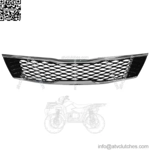 Fit For Kia 2016-18 Optima Lx Ex Front Upper Grille Black Chrome Honeycomb Grill