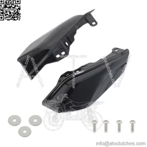 For Road King Street Glide 2017-2022 Mid-Frame Air Deflector Heat Shield Black
