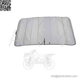 Insulated Blackout Front Windshield Cover For 2007-2022 Mercedes-Benz NCV3/VS30