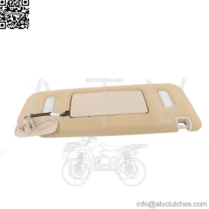 Passenger Right Side Sun Visor For 2007-2014 Silverado Sierra Tahoe Yukon Beige