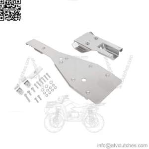 For Yamaha 700 700R Full Chassis Glide Swing Arm Skid Plate Guard Combo (For: More than one vehicle)