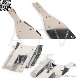 Full Chassis Glide & Swing Arm Skid Plate Gaurd Combo Yamaha 660 660R (For: Yamaha 660R)