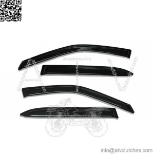 Smoke Window Visors For 2011-2020 Dodge Charger Sun Rain Wind Guards Vent Shade