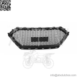 ABS Front Grille for Hyundai Elantra 2017-2018 Sedan Honeycomb Style Matte Black